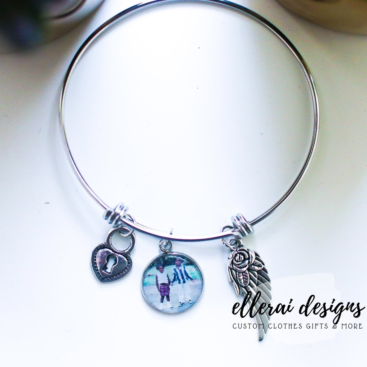 Photo Charm Bracelet image 1
