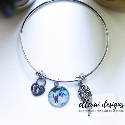 Photo Charm Bracelet image 1