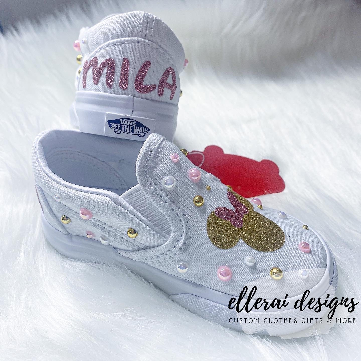 Minnie Mouse Name Shoes image 1