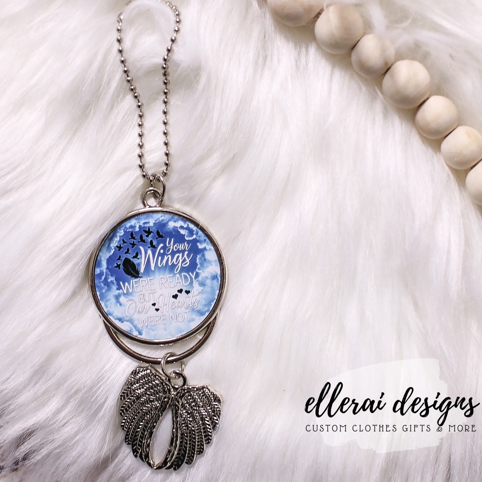 Angel Car Rearview Mirror Pendant image 2