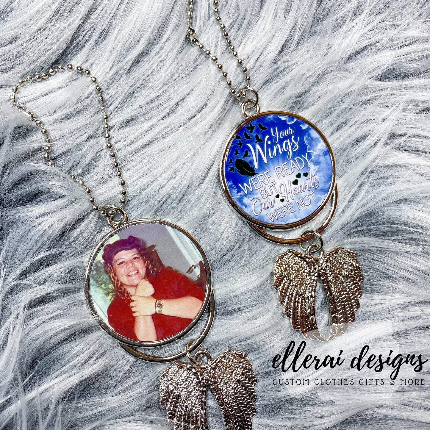 Angel Car Rearview Mirror Pendant image 1