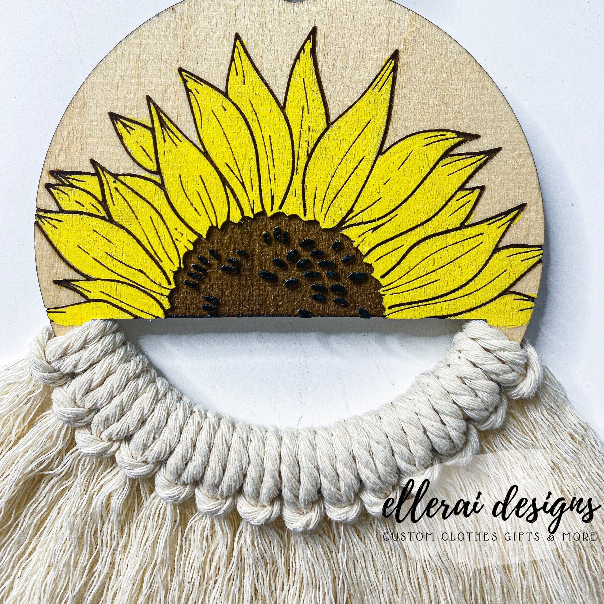 Sunflower Rearview Mirror Air Freshener image 2