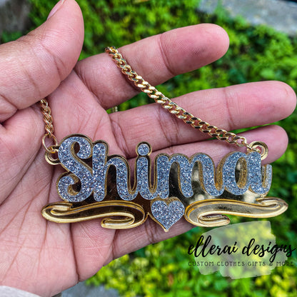 Heart Name Necklace  image 1