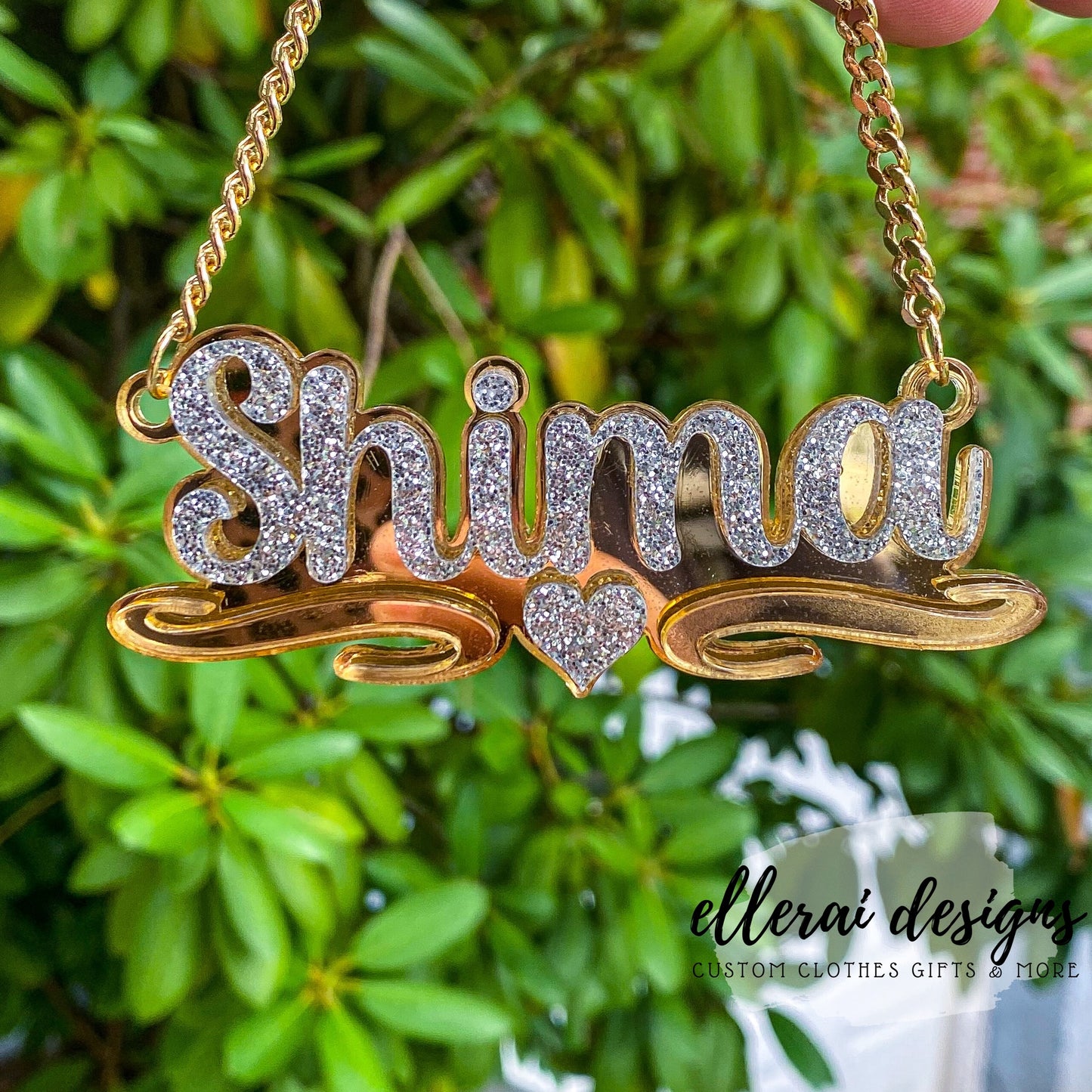 Heart Name Necklace  image 0