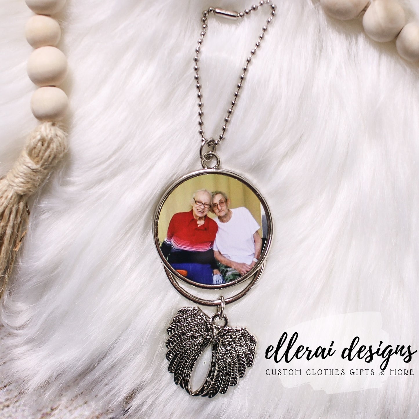 Angel Car Rearview Mirror Pendant image 3